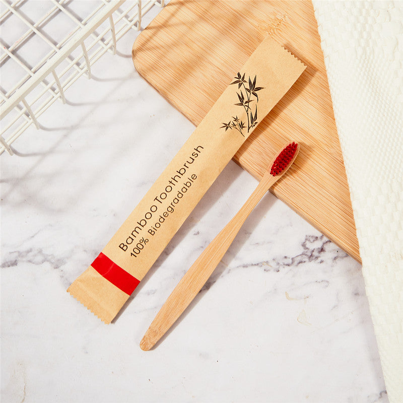 Bamboo Toothbrush – Eco-Friendly Soft Bristle Biodegradable Toothbrush