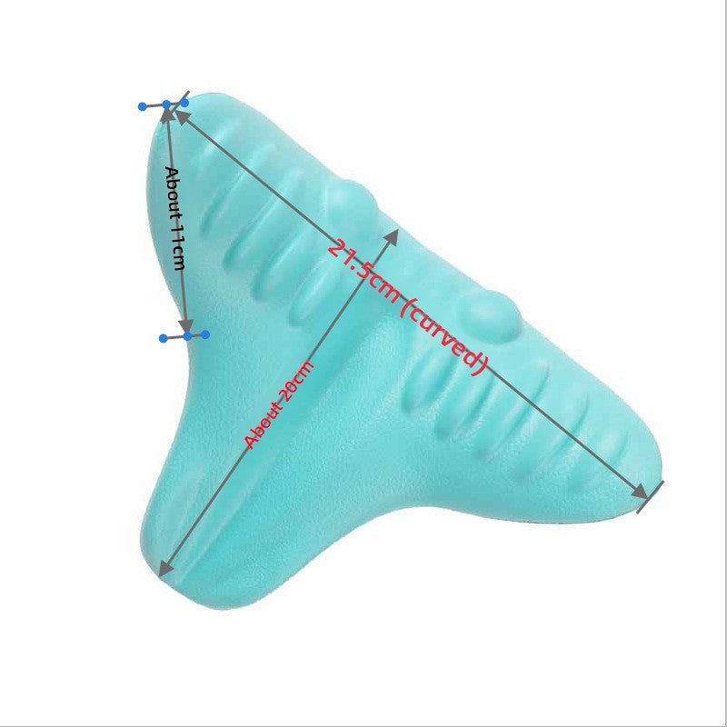Gravity Neck Stretcher Pillow – Acupressure Cervical Traction & Posture Support Device