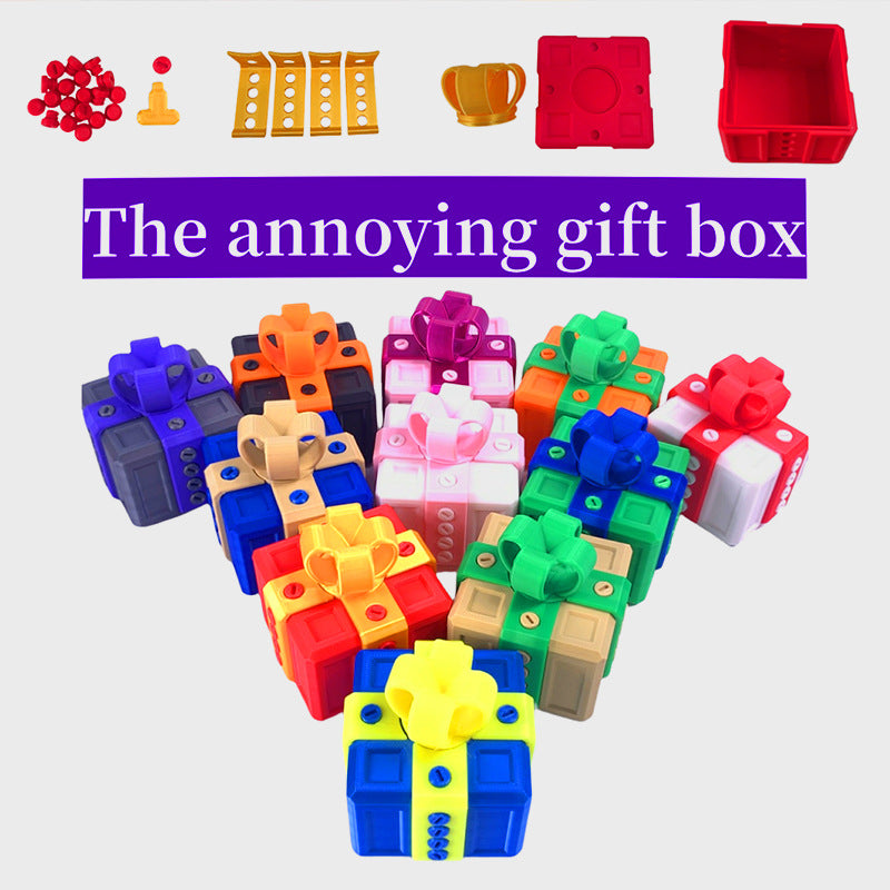 3D Printed “Annoying” Surprise Gift Box – Funny Novelty Decor