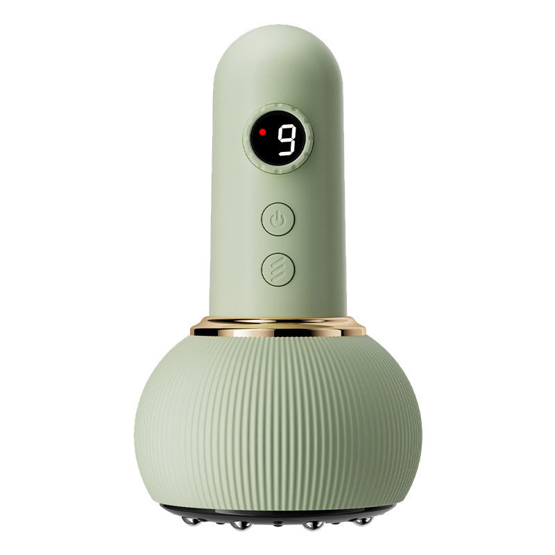 Electric cupping and scraping device for removing dampness