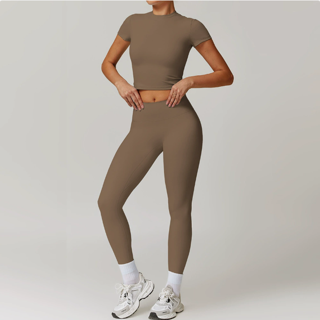 Slim Fit Long Sleeve Activewear Set