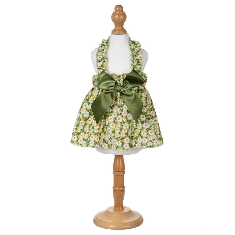 Daisy Dog Dress – Lightweight Cotton Pet Dress for Small Dogs