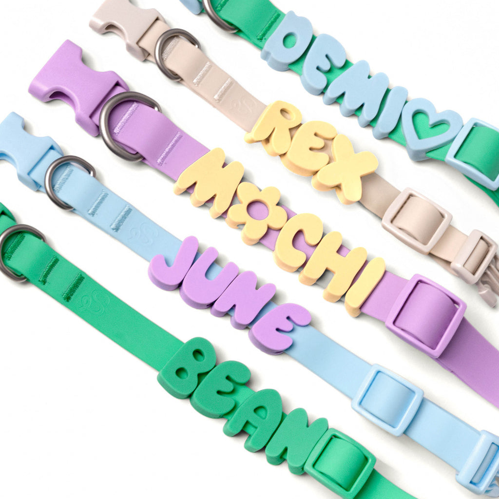 Silicone Letter Charm – Personalized Pet Collar Name Tag