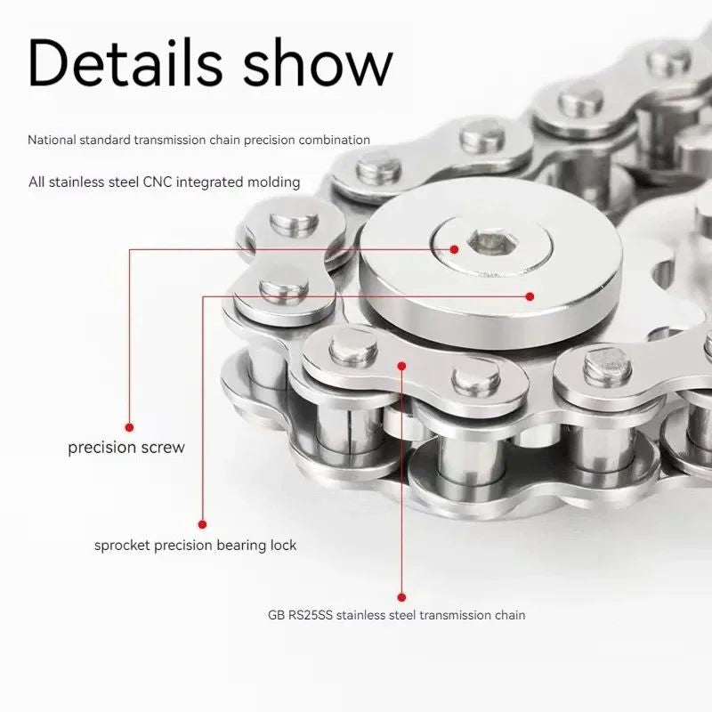 Metal Fidget Spinner – Stress Relief Desk Toy