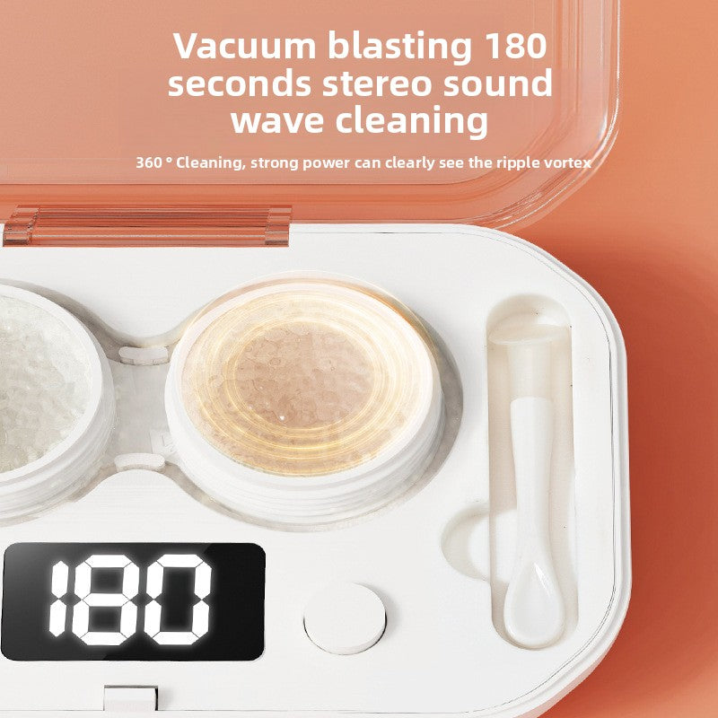 USB Contact Lens Cleaner – Automatic Blue Light Sterilization Case