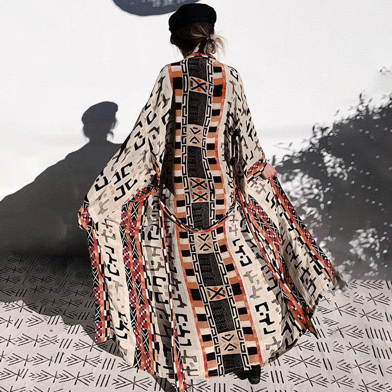 Women's Lightweight Beach Cover-Up – Viscose Kimono Cardigan Swimsuit Cover