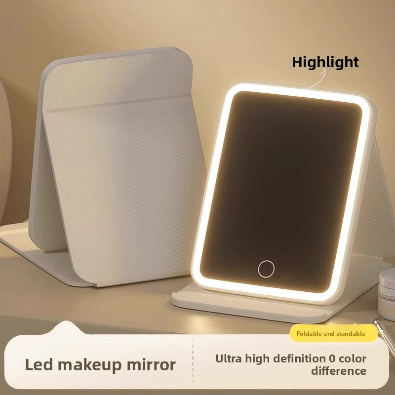 LED Foldable Makeup Mirror
