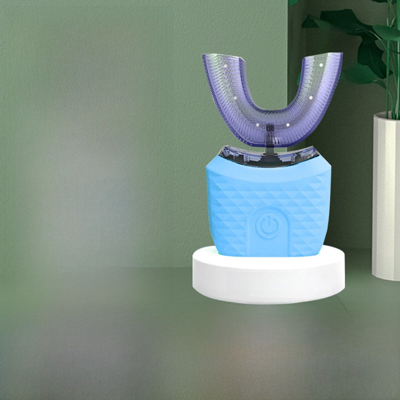 U-Shaped Sonic Electric Toothbrush – Ultrasonic Silicone Automatic Tooth Cleaner