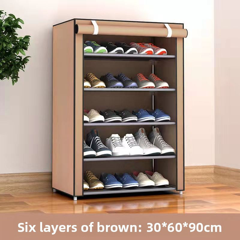 Multi-Tier Dustproof Shoe Rack Organizer