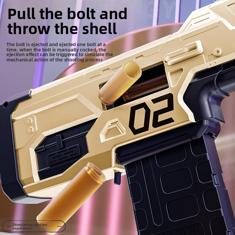 Manual Foam Blaster Toy with Shell Ejection