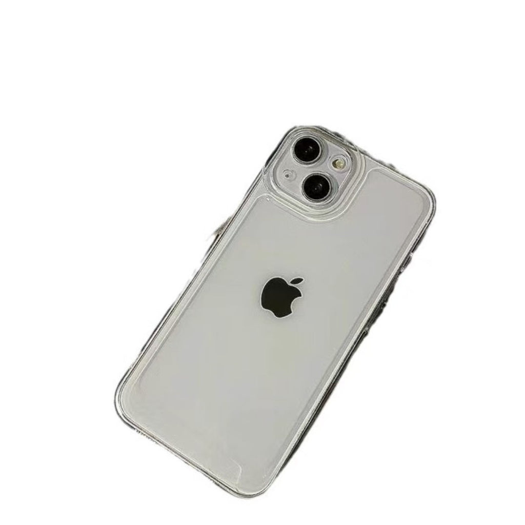 Shockproof Silicone Phone Case – Anti-Fingerprint Protective Cover for iPhone