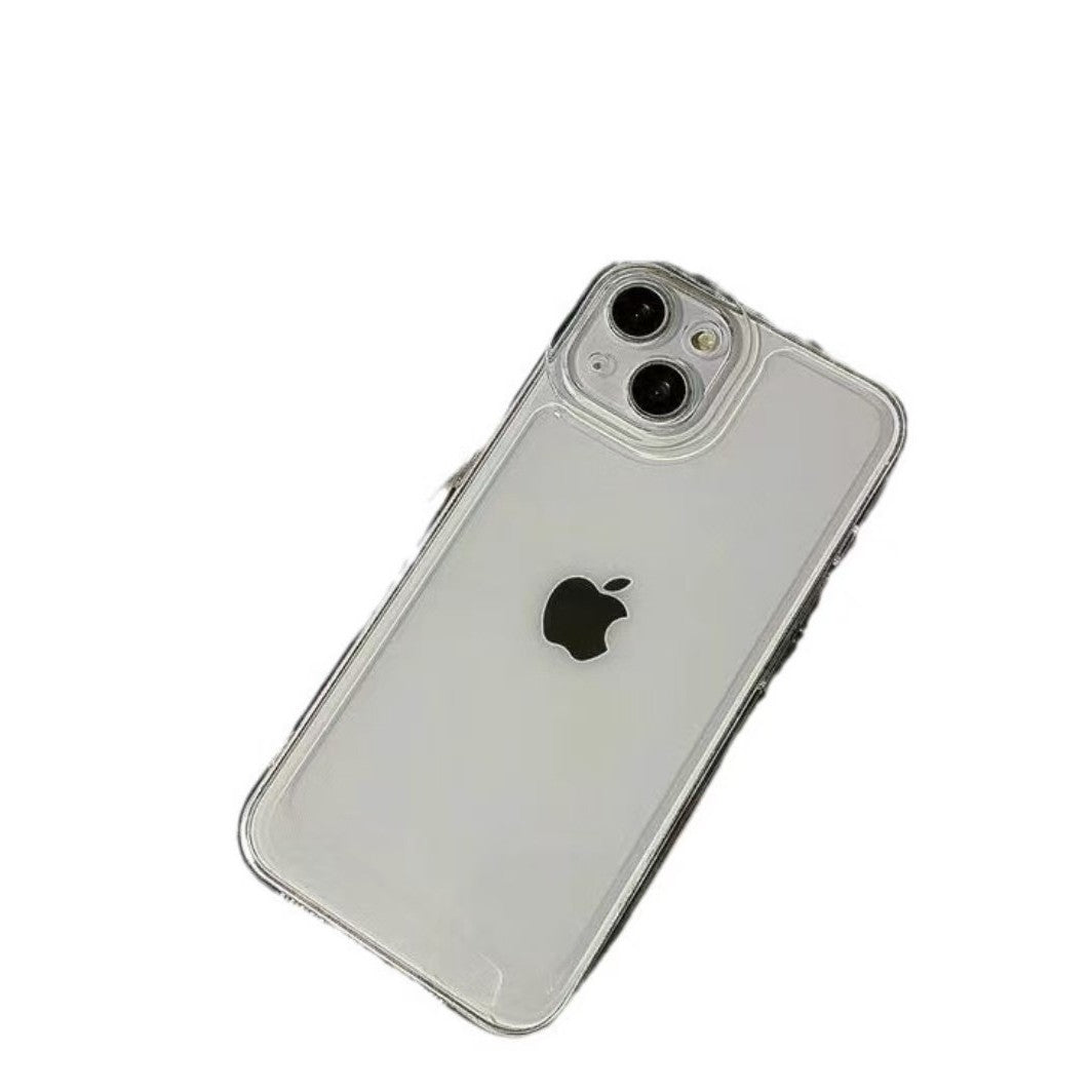 Shockproof Silicone Phone Case – Anti-Fingerprint Protective Cover for iPhone