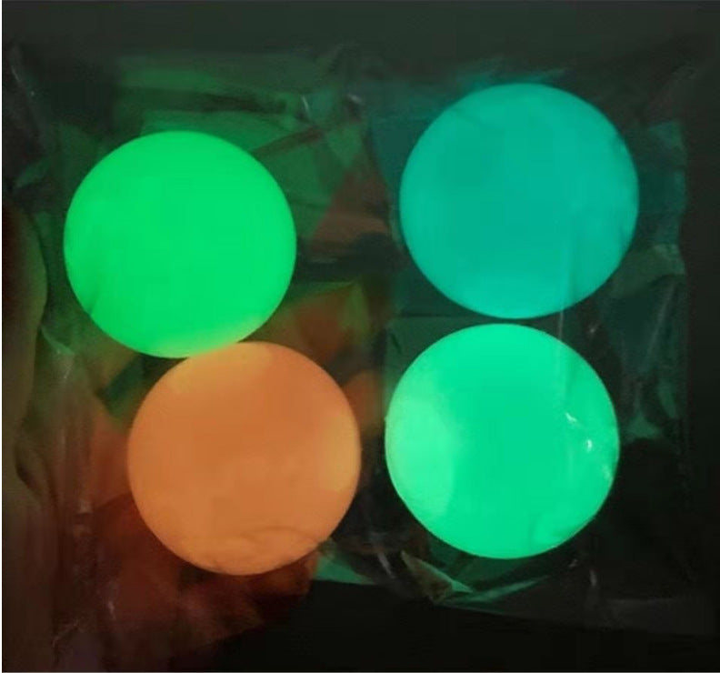 Glow-in-the-Dark Sticky Ball – Fun Stress Relief Toy