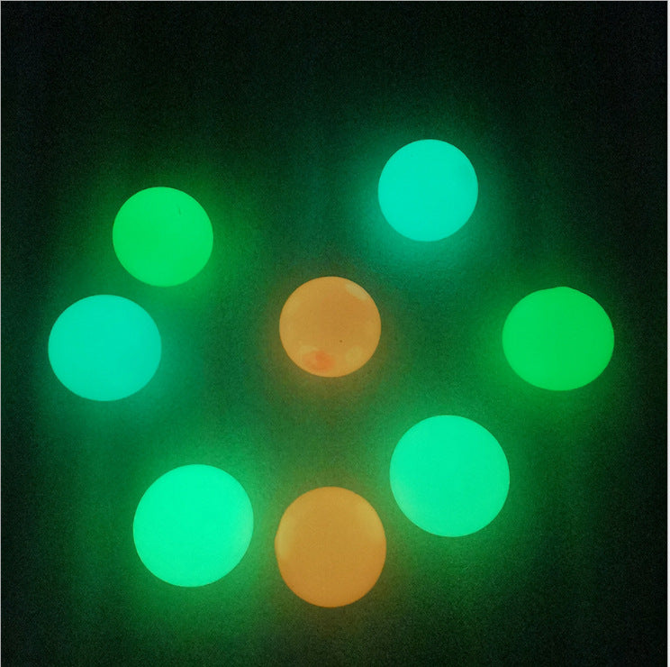 Glow-in-the-Dark Sticky Ball – Fun Stress Relief Toy