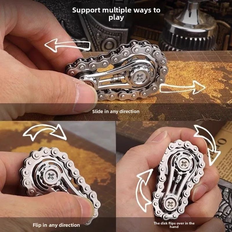 Metal Fidget Spinner – Stress Relief Desk Toy