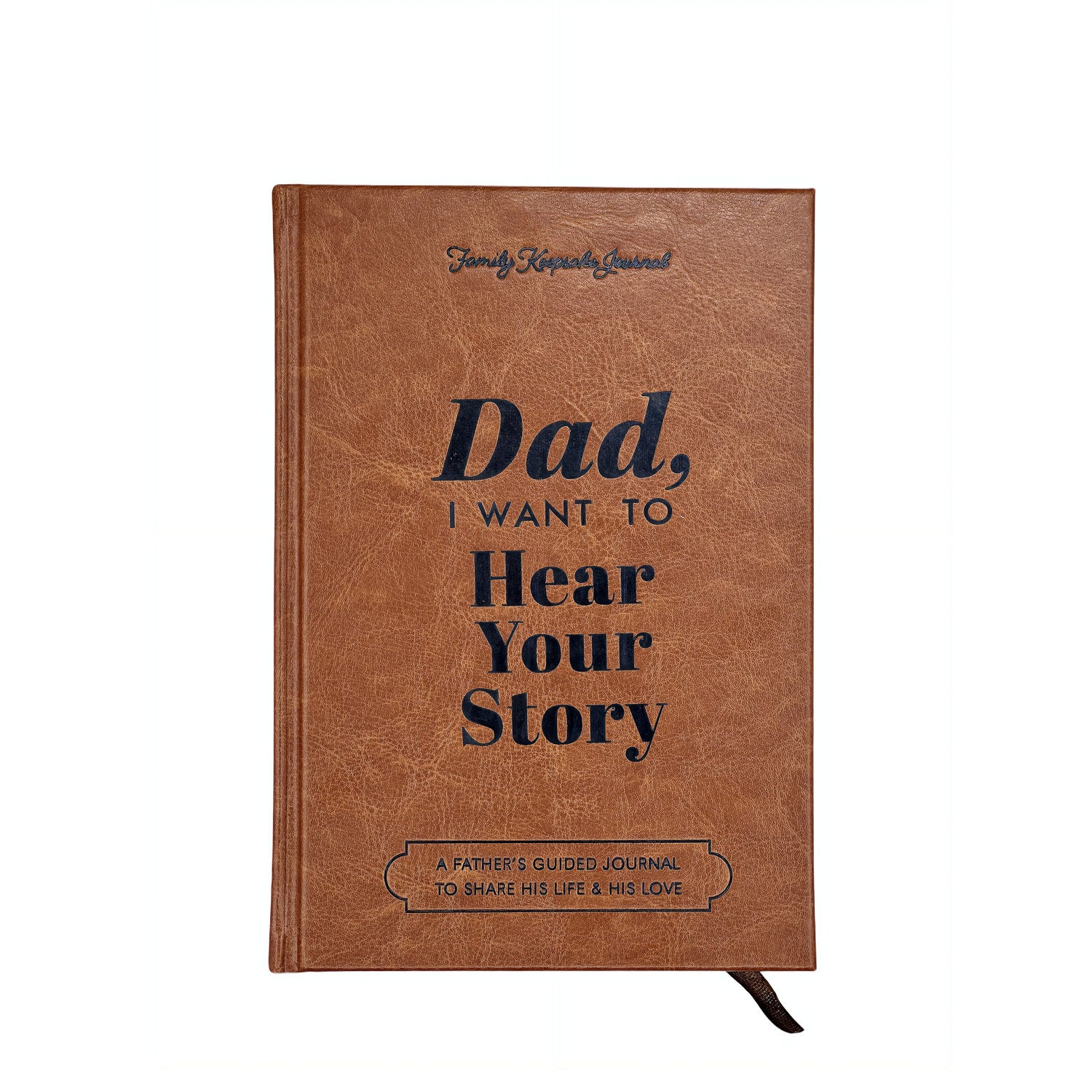 “Dad, I Want to Hear Your Story” Journal – Memory Keepsake Notebook
