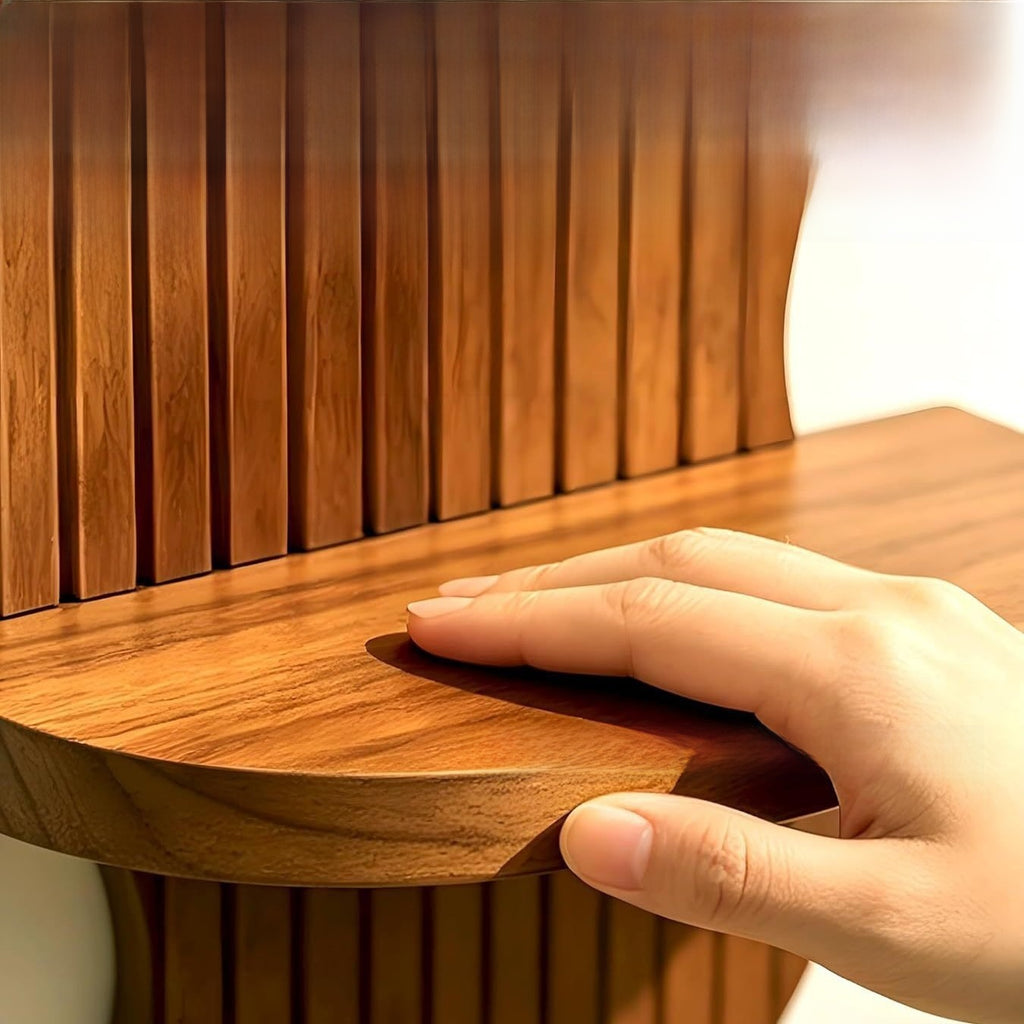 2-Tier Wooden Floating Wall Shelf – Modern Decorative Storage Shelf