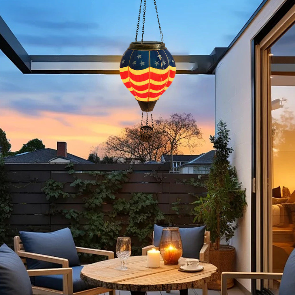 Solar Hanging Lantern – Outdoor Decorative Light with Dual Modes