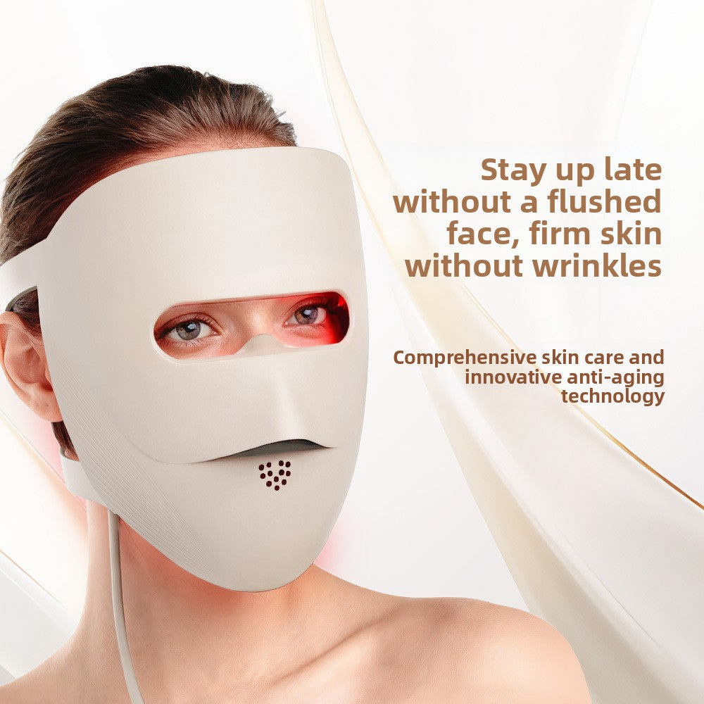 LED Photon Therapy Face Mask – 4-Mode Rechargeable Light Therapy Beauty Device