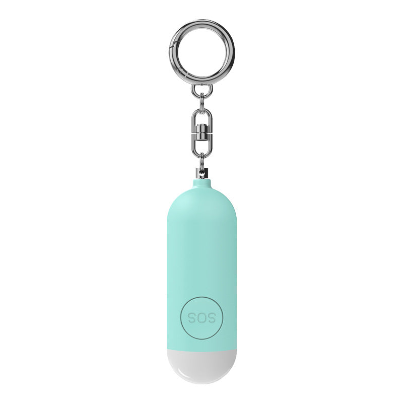Personal Safety Alarm – Rechargeable Keychain Security Alarm with LED Light