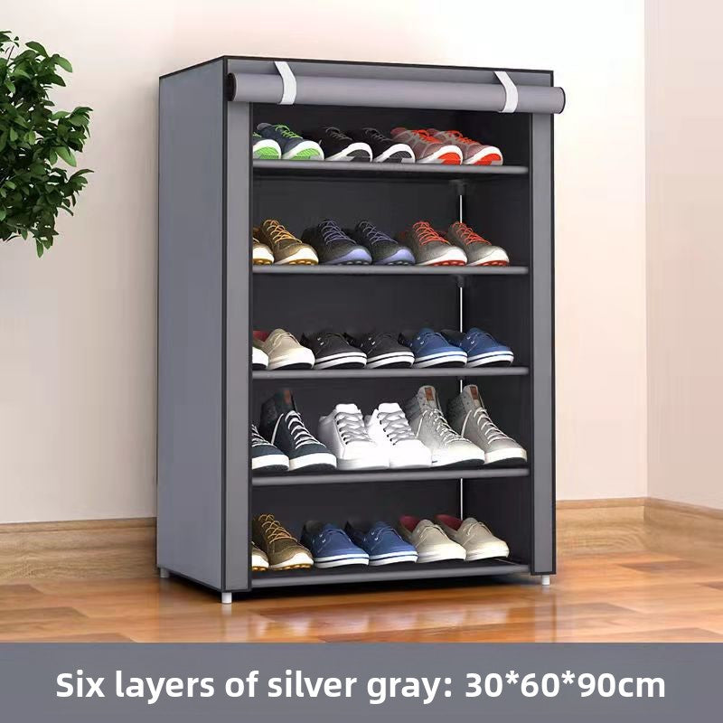 Multi-Tier Dustproof Shoe Rack Organizer