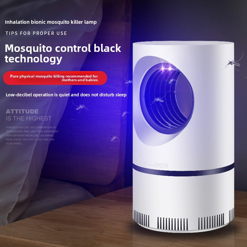 USB Mosquito Killer Lamp – Intelligent Suction Mosquito Trap with Silent Operation