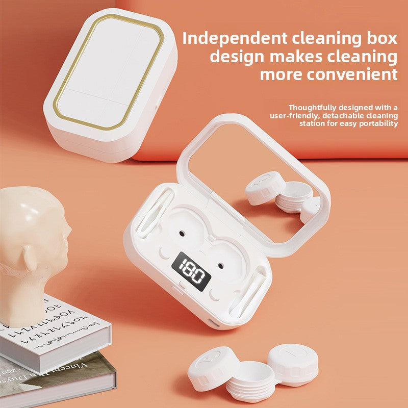 USB Contact Lens Cleaner – Automatic Blue Light Sterilization Case