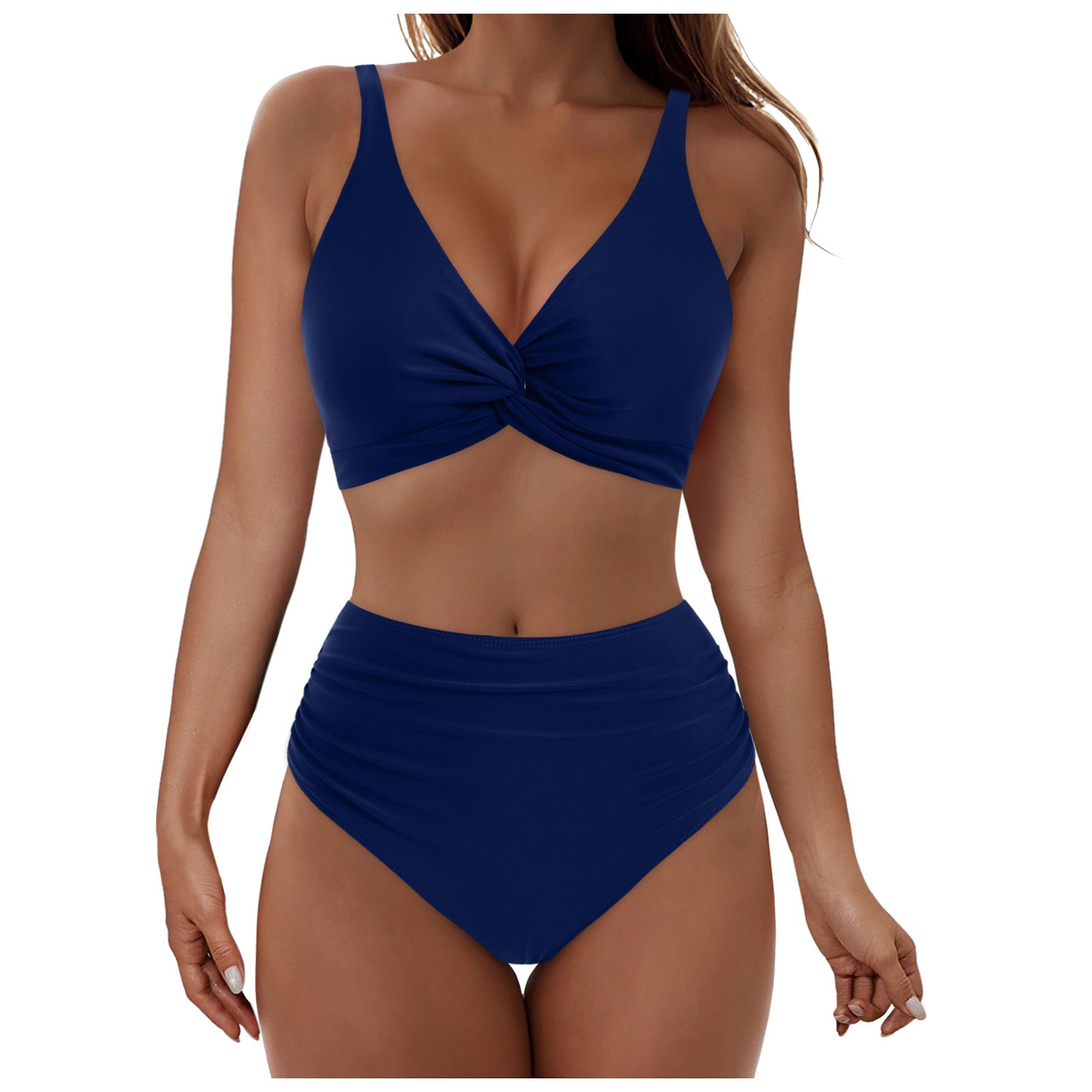 Women’s Two-Piece Swimsuit Set – Stretch Bikini with Built-In Padding