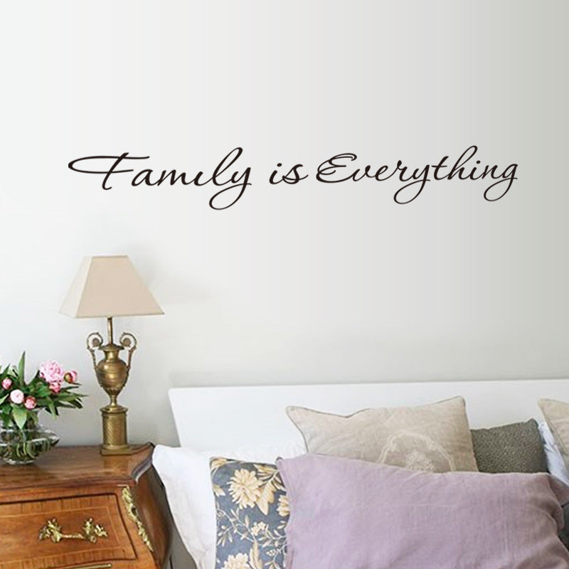 Waterproof Inspirational Quote Wall Sticker – Self-Adhesive PVC Home Decor Decal