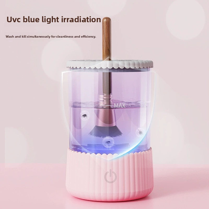 Ultrasonic Makeup Brush Cleaner – UV Sterilizing Beauty Tool