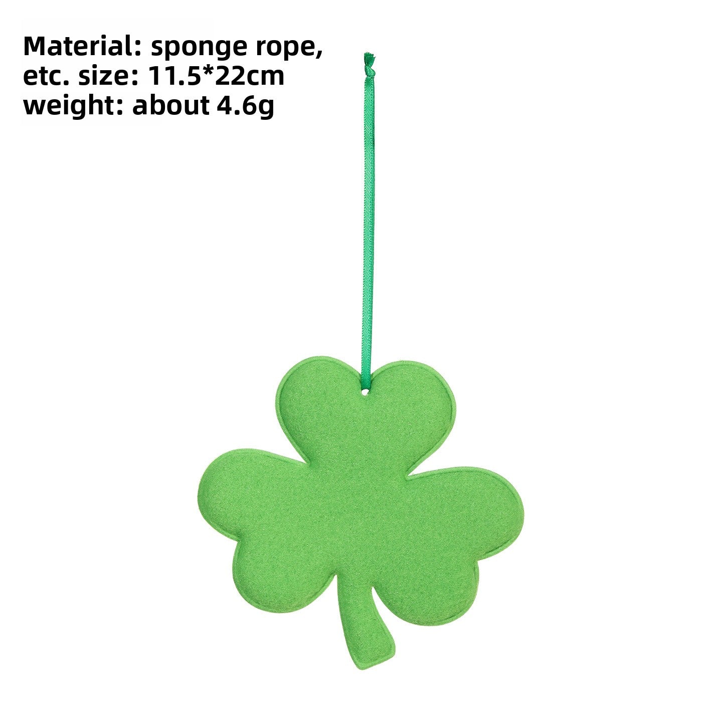 St. Patrick’s Day Clover Hanging Decoration – Festive Holiday Party Pendant