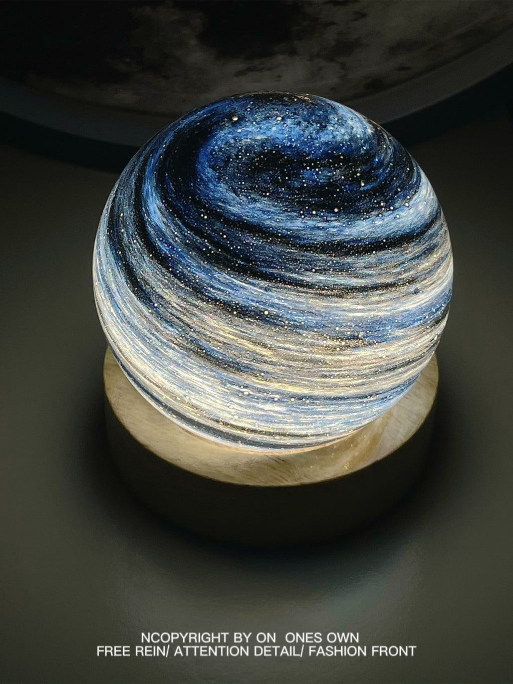 Starry Sky Planet Night Light – Romantic Glass Decorative Lamp Gift Set