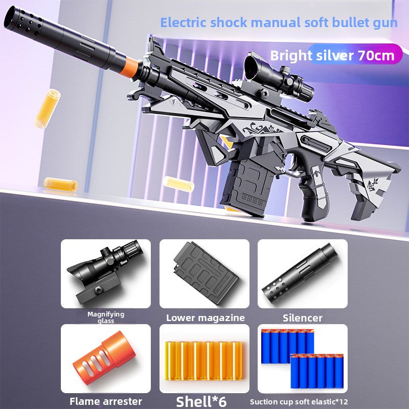 Manual Foam Blaster Toy with Shell Ejection