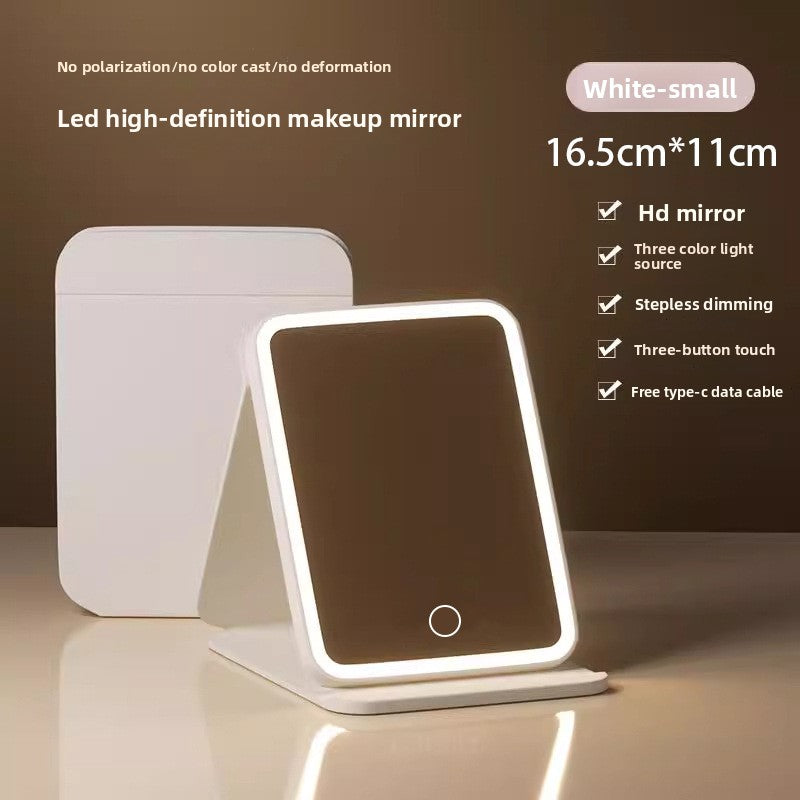 LED Foldable Makeup Mirror