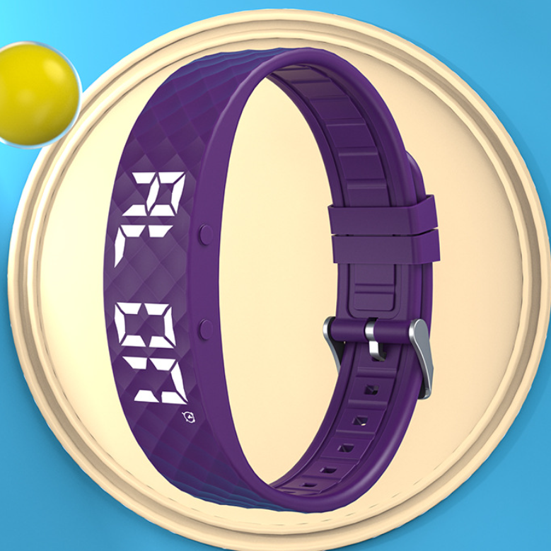 Slim Fitness Tracker Smart Bracelet – Sleep Monitor & Activity Band with 21-Day Battery Life