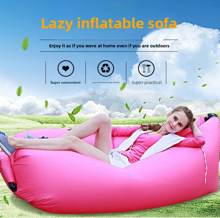 Ultra-Light Inflatable Sofa Bed – Portable Air Lounger Sleeping Bag
