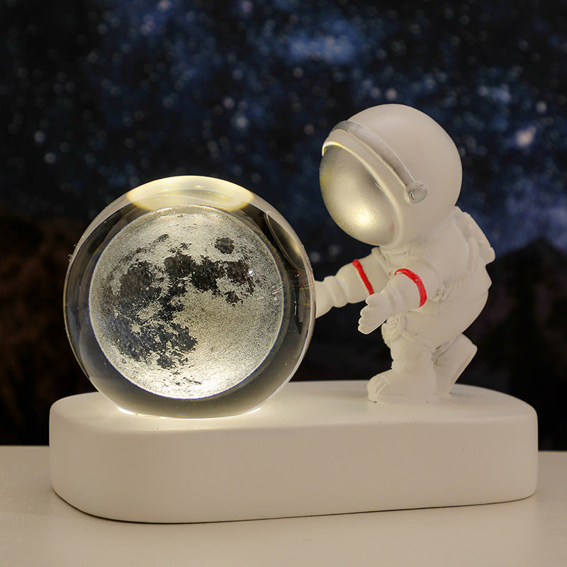 Astronaut Galaxy Projector Night Light – Starry Sky LED Lamp