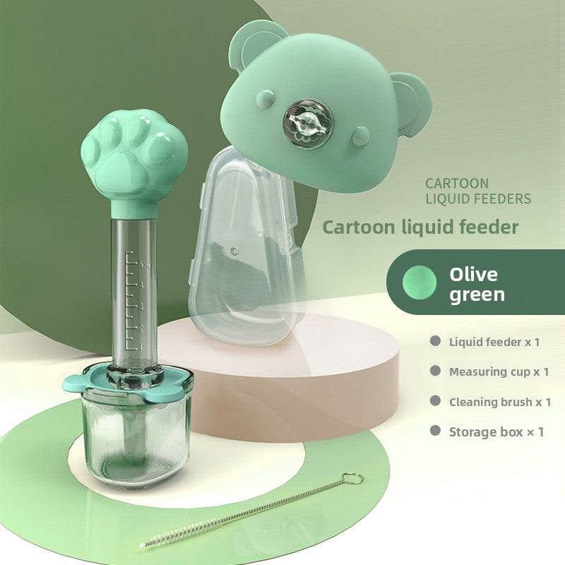 Baby Medicine Feeder – Anti-Choking Silicone Nipple-Type Liquid Dispenser