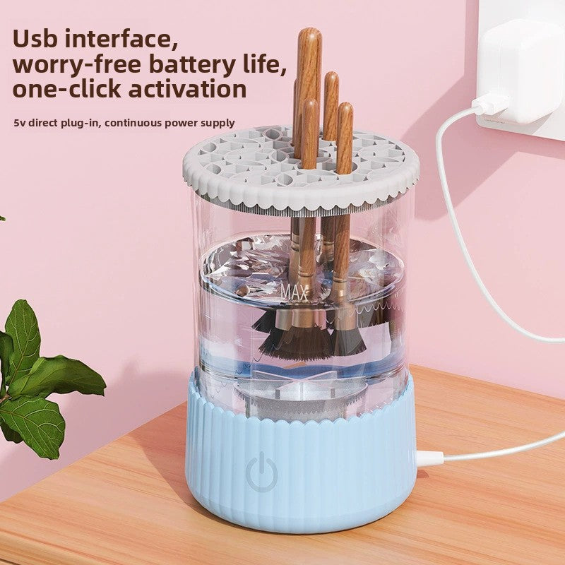 Ultrasonic Makeup Brush Cleaner – UV Sterilizing Beauty Tool