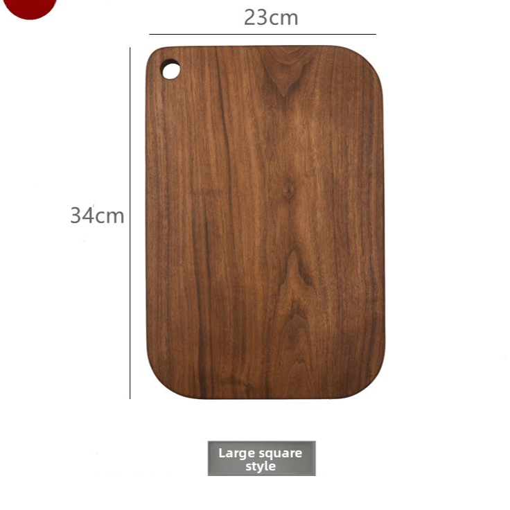 Black Walnut Cutting Board – Rustic Wooden Serving & Chopping Board
