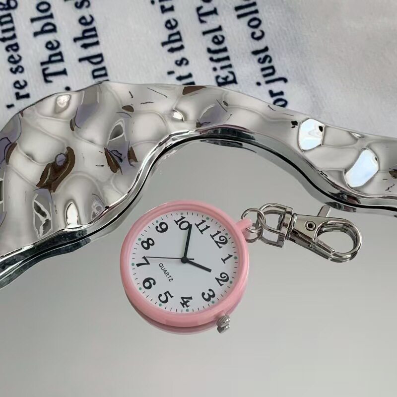 Vintage Moving Butterfly Pocket Watch