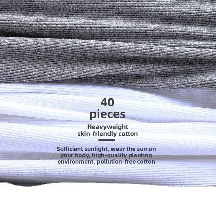 Athletic Cotton Vest – Stretch, Sweat-Absorbent Sportswear