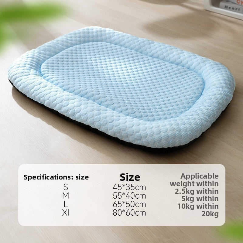 Pet Cooling Mat – Breathable Summer Sleeping Pad for Pets