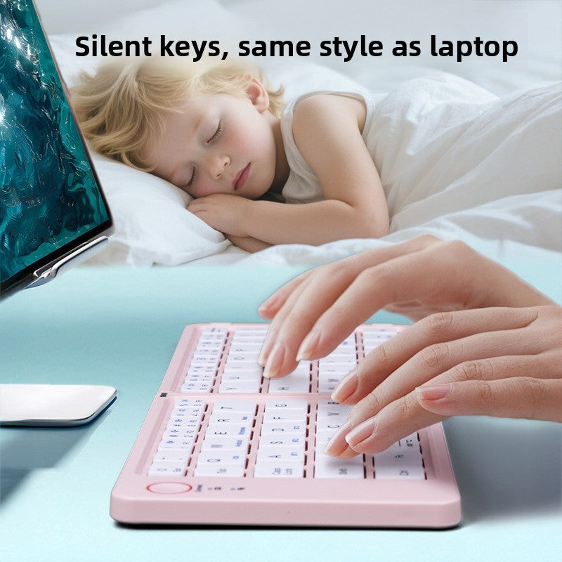 Ultra-Thin Foldable Bluetooth Keyboard