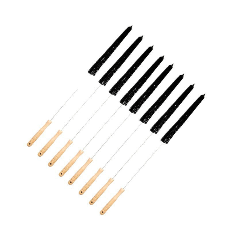 Flexible Appliance Cleaning Brush – Wooden Handle & Nylon Bristles