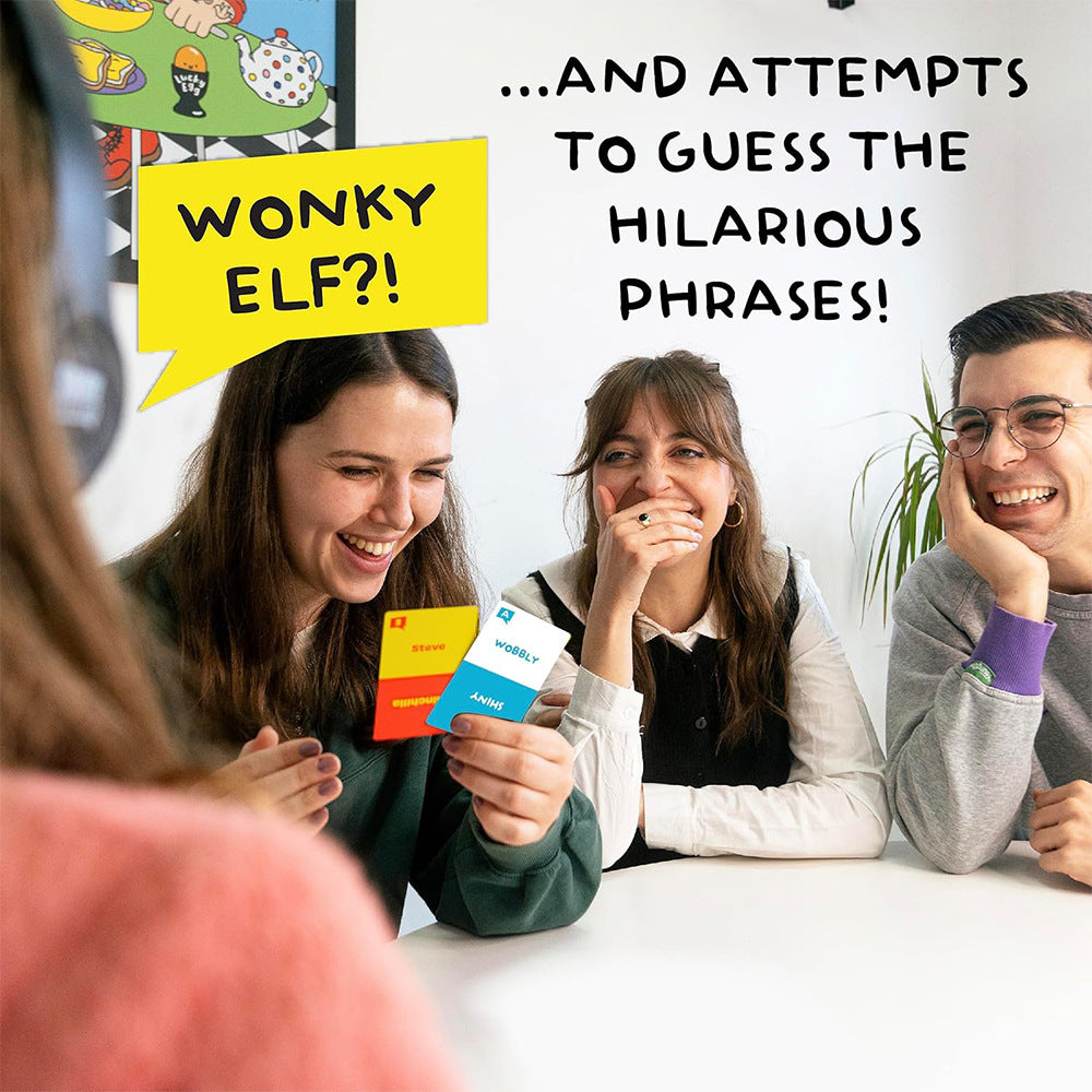Lip Reading Party Card Game – Family Fun Edition