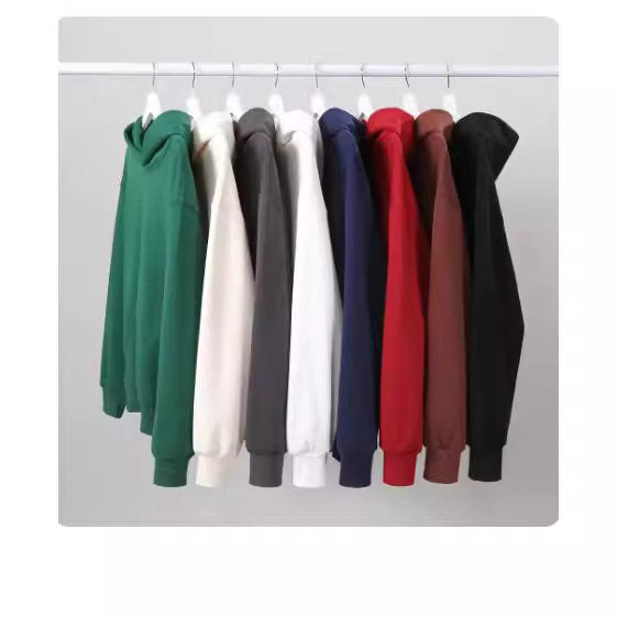 Fleece-Lined Planet Hoodie – Casual Pullover with Lapel Collar