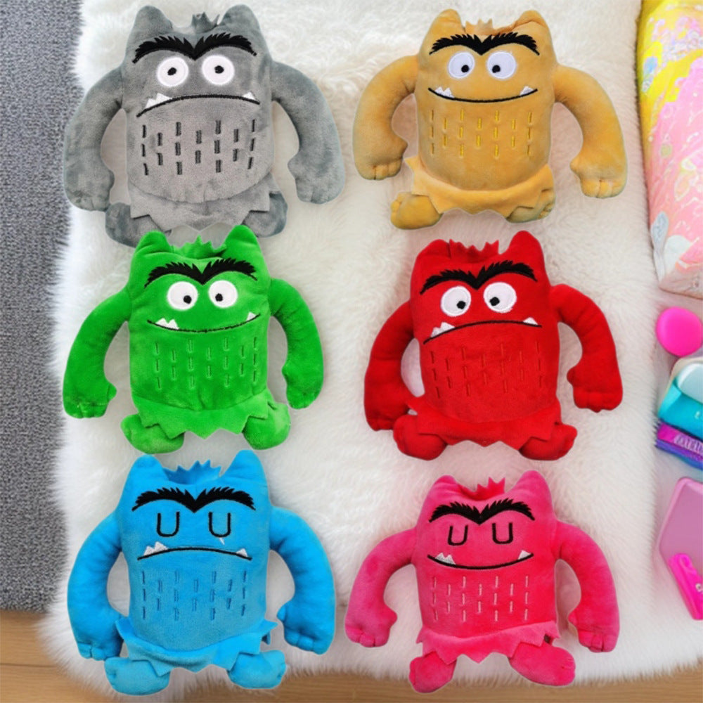 Mini Monster Plush Toy – Soft Stuffed Doll with PP Cotton Filling