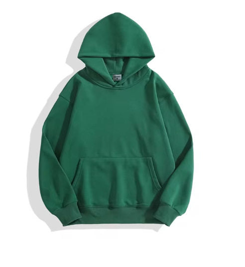 Fleece-Lined Planet Hoodie – Casual Pullover with Lapel Collar