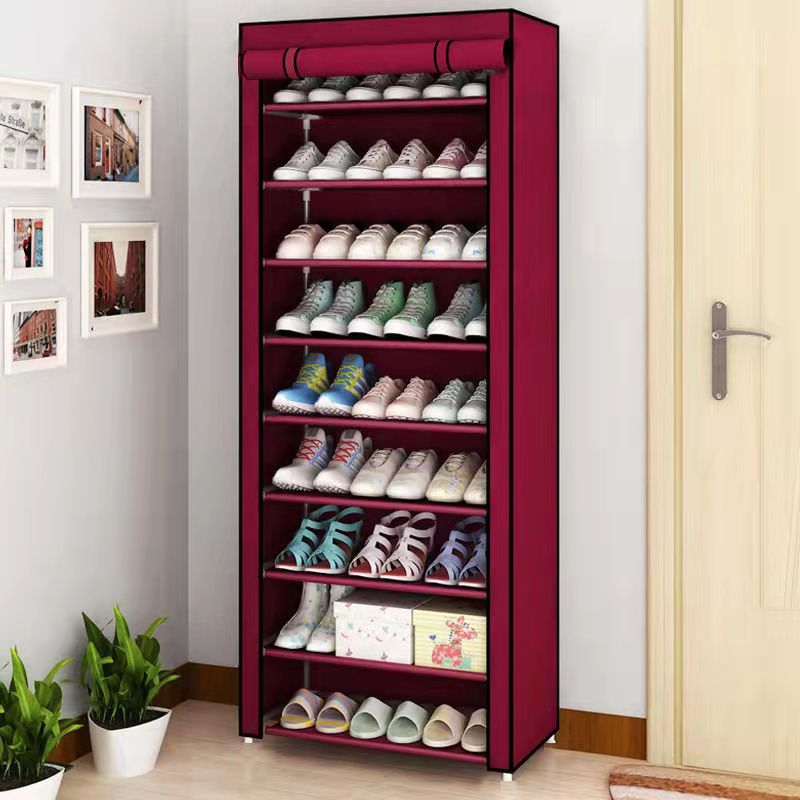 Multi-Tier Dustproof Shoe Rack Organizer